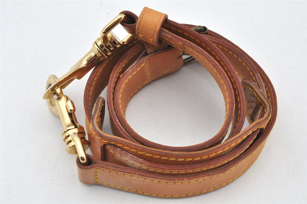 Authentic Louis Vuitton Leather Shoulder Strap Beige 37.2-44.1" LV 4370K