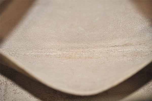 Authentic Louis Vuitton Monogram Trousse Demi Ronde 23 Pouch M47520 Junk 4371I