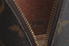 Authentic Louis Vuitton Monogram Trousse Demi Ronde 23 Pouch M47520 Junk 4371I