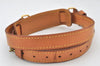 Authentic Louis Vuitton Leather Shoulder Strap Beige 37.4-44.5" LV 4371K