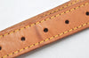 Authentic Louis Vuitton Leather Shoulder Strap Beige 37.4-44.5" LV 4371K
