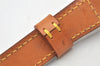 Authentic Louis Vuitton Leather Shoulder Strap Beige 37.4-44.5" LV 4371K
