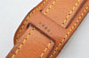Authentic Louis Vuitton Leather Shoulder Strap Beige 37.4-44.5" LV 4371K
