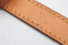 Authentic Louis Vuitton Leather Shoulder Strap Beige 37.4-44.5" LV 4371K