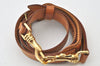 Authentic Louis Vuitton Leather Shoulder Strap Beige 37.4-44.5" LV 4371K