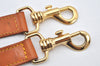 Authentic Louis Vuitton Leather Shoulder Strap Beige 41.1-47.6" LV 4372K
