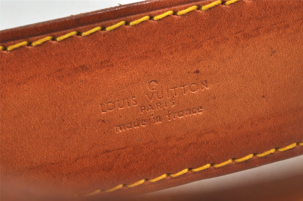 Authentic Louis Vuitton Leather Shoulder Strap Beige 41.1-47.6" LV 4372K