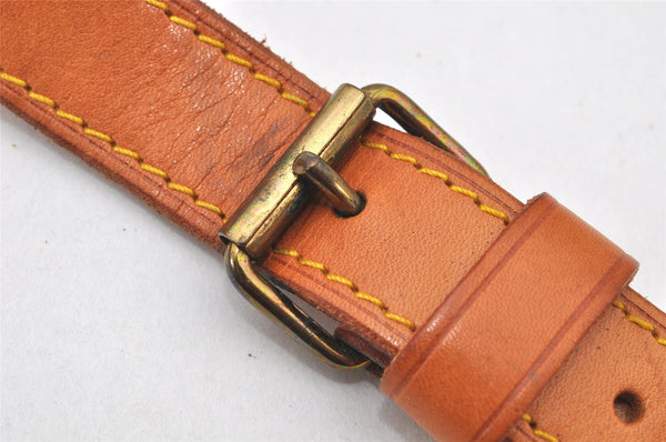 Authentic Louis Vuitton Leather Shoulder Strap Beige 41.1-47.6" LV 4372K
