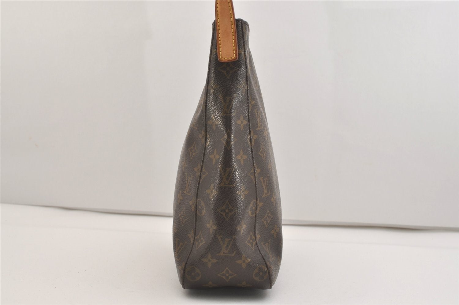 Authentic Louis Vuitton Monogram Looping GM Shoulder Bag M51145 LV 4374J