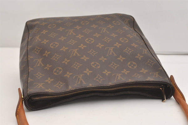 Authentic Louis Vuitton Monogram Looping GM Shoulder Bag M51145 LV 4374J