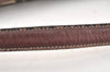 Authentic COACH Signature Shoulder Hand Bag Canvas Suede Leather Brown 4375K