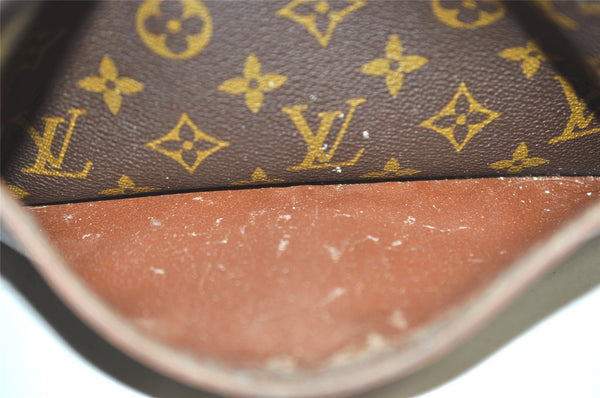 Authentic Louis Vuitton Monogram Compiegne 23 Clutch Hand Bag M51847 LV 4376I