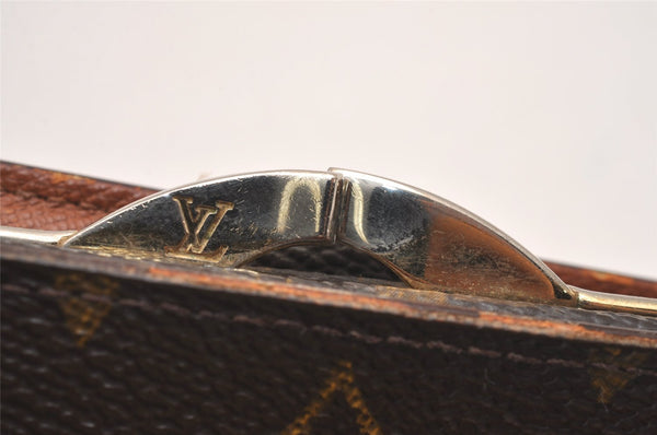 Auth Louis Vuitton Monogram Porte Monnaie Billets Viennois M61663 Wallet 4376J