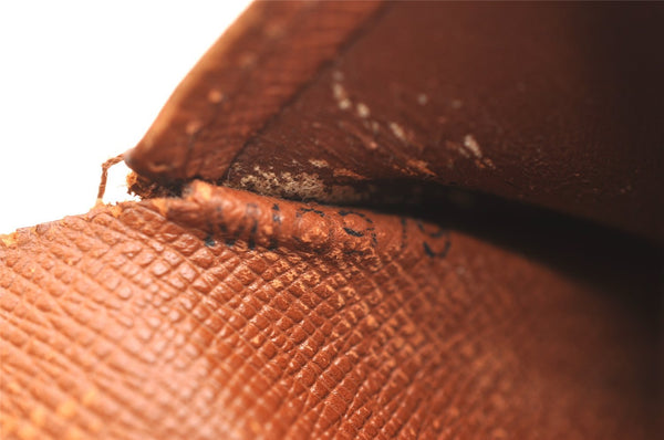 Auth Louis Vuitton Monogram Porte Monnaie Billets Viennois M61663 Wallet 4376J
