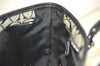 Authentic COACH Signature Hand Tote Bag Purse Canvas Leather 6043 Black 4376K