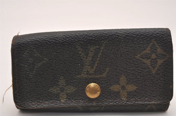Authentic Louis Vuitton Monogram Key Case Pass Case Purse LV Junk 4377J