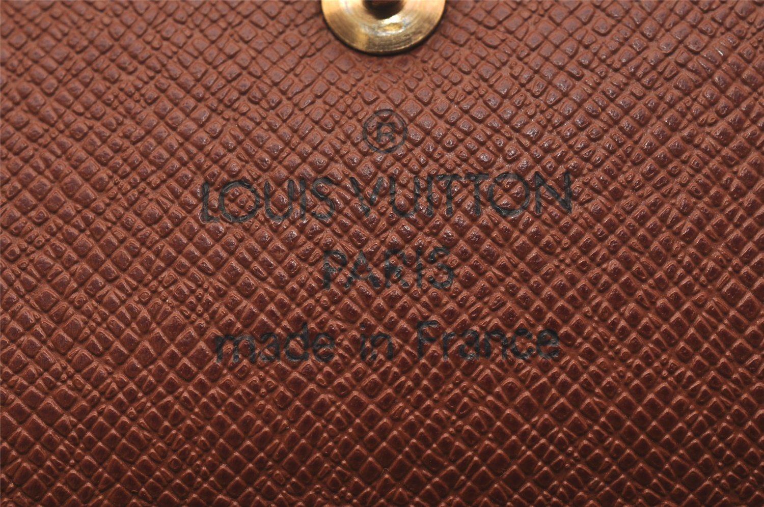 Authentic Louis Vuitton Monogram Key Case Pass Case Purse LV Junk 4377J