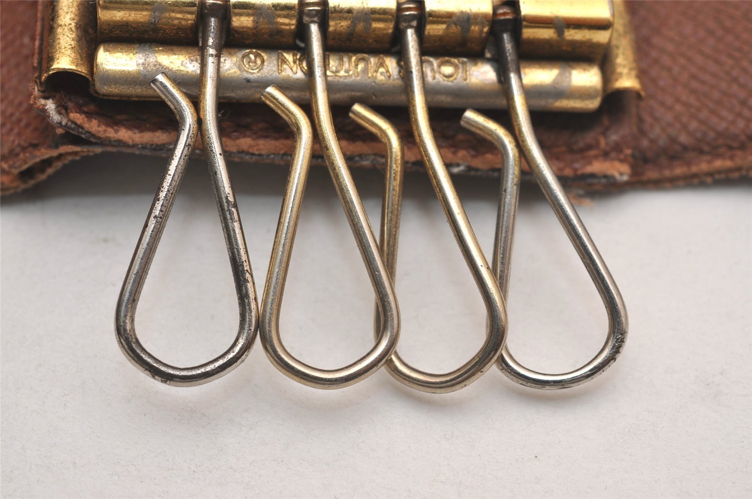 Authentic Louis Vuitton Monogram Key Case Pass Case Purse LV Junk 4377J