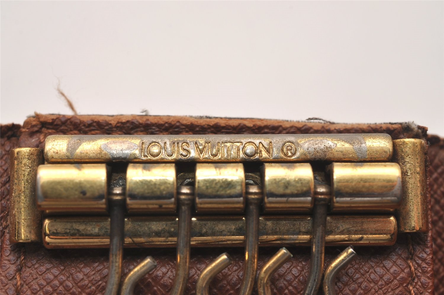 Authentic Louis Vuitton Monogram Key Case Pass Case Purse LV Junk 4377J