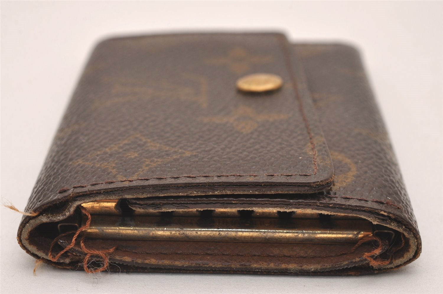 Authentic Louis Vuitton Monogram Key Case Pass Case Purse LV Junk 4377J