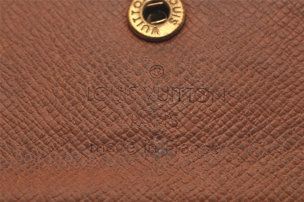 Authentic Louis Vuitton Monogram Key Case Pass Case Purse LV Junk 4377J