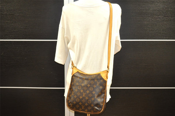 Authentic Louis Vuitton Monogram Odeon PM Shoulder Cross Bag M56390 LV 4378I
