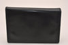 Authentic GUCCI Vintage 6 Hooks Key Case Purse Leather Black 4378J
