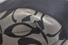 Authentic COACH Signature Shoulder Tote Bag Canvas Leather 10124 Black 4379K