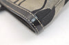 Authentic COACH Signature Shoulder Tote Bag Canvas Leather 10124 Black 4379K