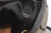 Authentic COACH Signature Shoulder Tote Bag Canvas Leather 10124 Black 4379K