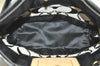 Authentic COACH Signature Shoulder Tote Bag Canvas Leather 10124 Black 4379K