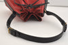 Authentic Louis Vuitton Epi Petit Noe Bi-color Red x Black Drawstring Bag 4380J