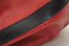 Authentic Louis Vuitton Epi Petit Noe Bi-color Red x Black Drawstring Bag 4380J
