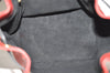 Authentic Louis Vuitton Epi Petit Noe Bi-color Red x Black Drawstring Bag 4380J
