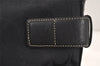 Authentic COACH Signature Shoulder Cross Bag Canvas Leather F03574 Black 4380K