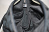 Authentic COACH Signature Shoulder Cross Bag Canvas Leather F03574 Black 4380K