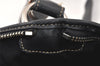 Authentic COACH Signature Shoulder Cross Bag Canvas Leather F03574 Black 4380K