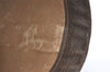 Authentic GUCCI Web Sherry Line GG Plus Clutch Bag PVC Leather Brown Junk 4385J