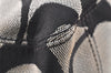 Authentic COACH Signature Shoulder Tote Bag Canvas Enamel 13280 Black 4386K