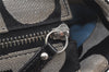 Authentic COACH Signature Shoulder Tote Bag Canvas Enamel 13280 Black 4386K