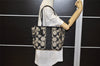 Authentic COACH Signature Shoulder Tote Bag Canvas Enamel 13280 Black 4386K