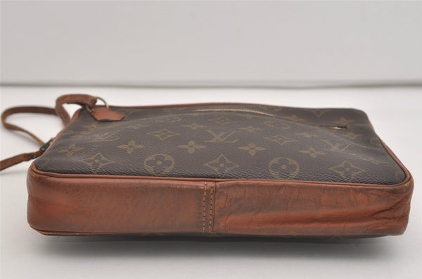 Authentic Louis Vuitton Monogram Pochette Sport Clutch Bag Old Model Junk 4387J