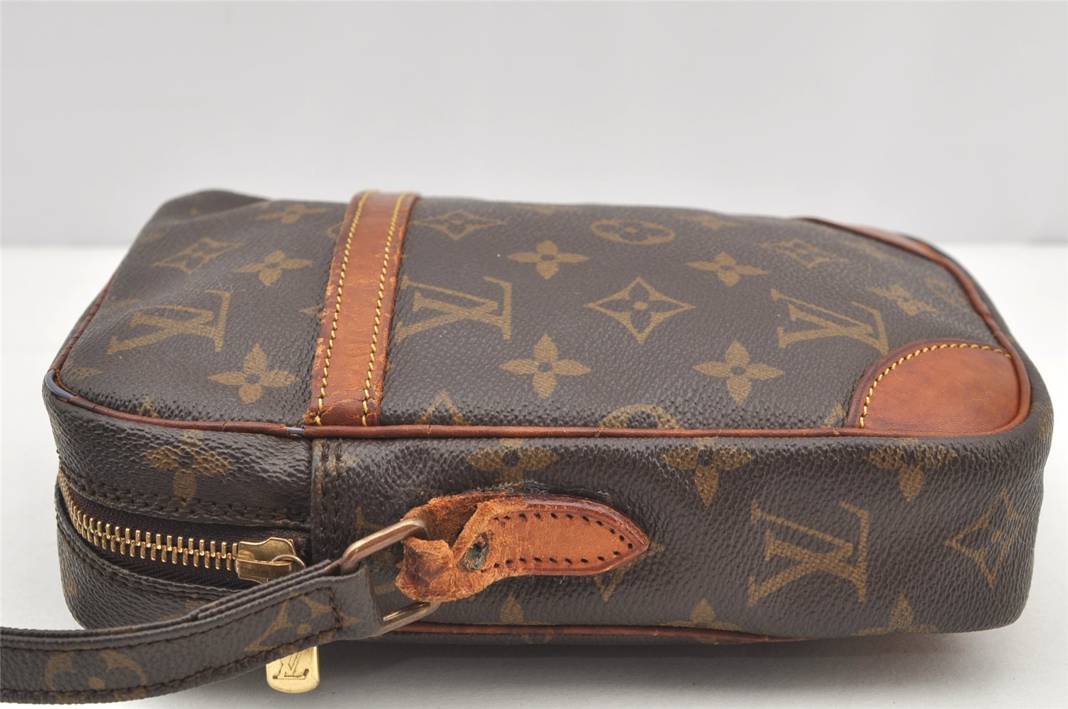 Authentic Louis Vuitton Monogram Danube Shoulder Crossbody Bag M45266 Junk 4388I