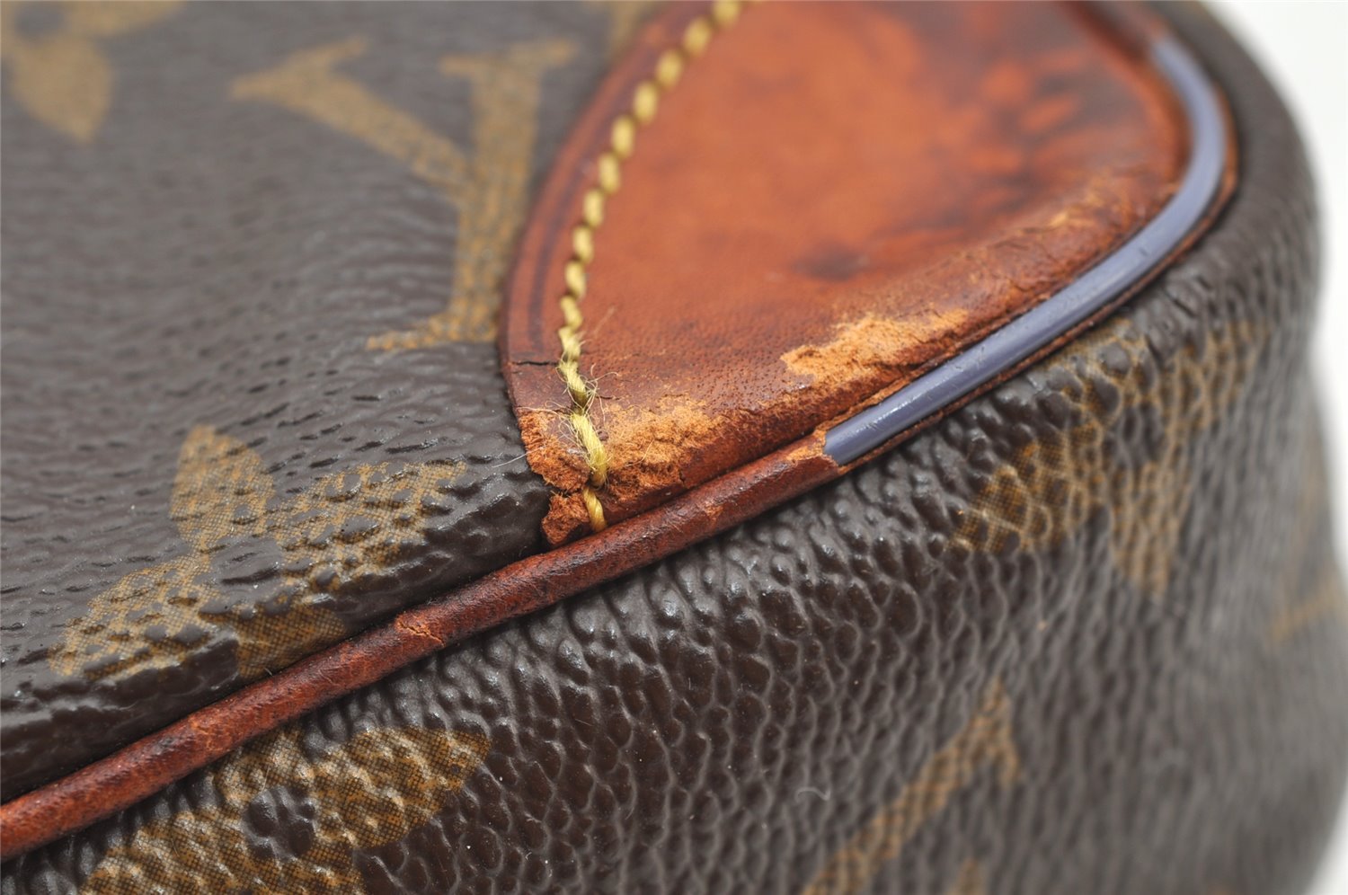 Authentic Louis Vuitton Monogram Danube Shoulder Crossbody Bag M45266 Junk 4388I