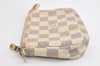 Authentic Louis Vuitton Damier Azur Mini Pochette Accessoires N58010 Pouch 4388K