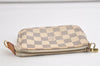 Authentic Louis Vuitton Damier Azur Mini Pochette Accessoires N58010 Pouch 4388K