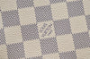 Authentic Louis Vuitton Damier Azur Mini Pochette Accessoires N58010 Pouch 4388K