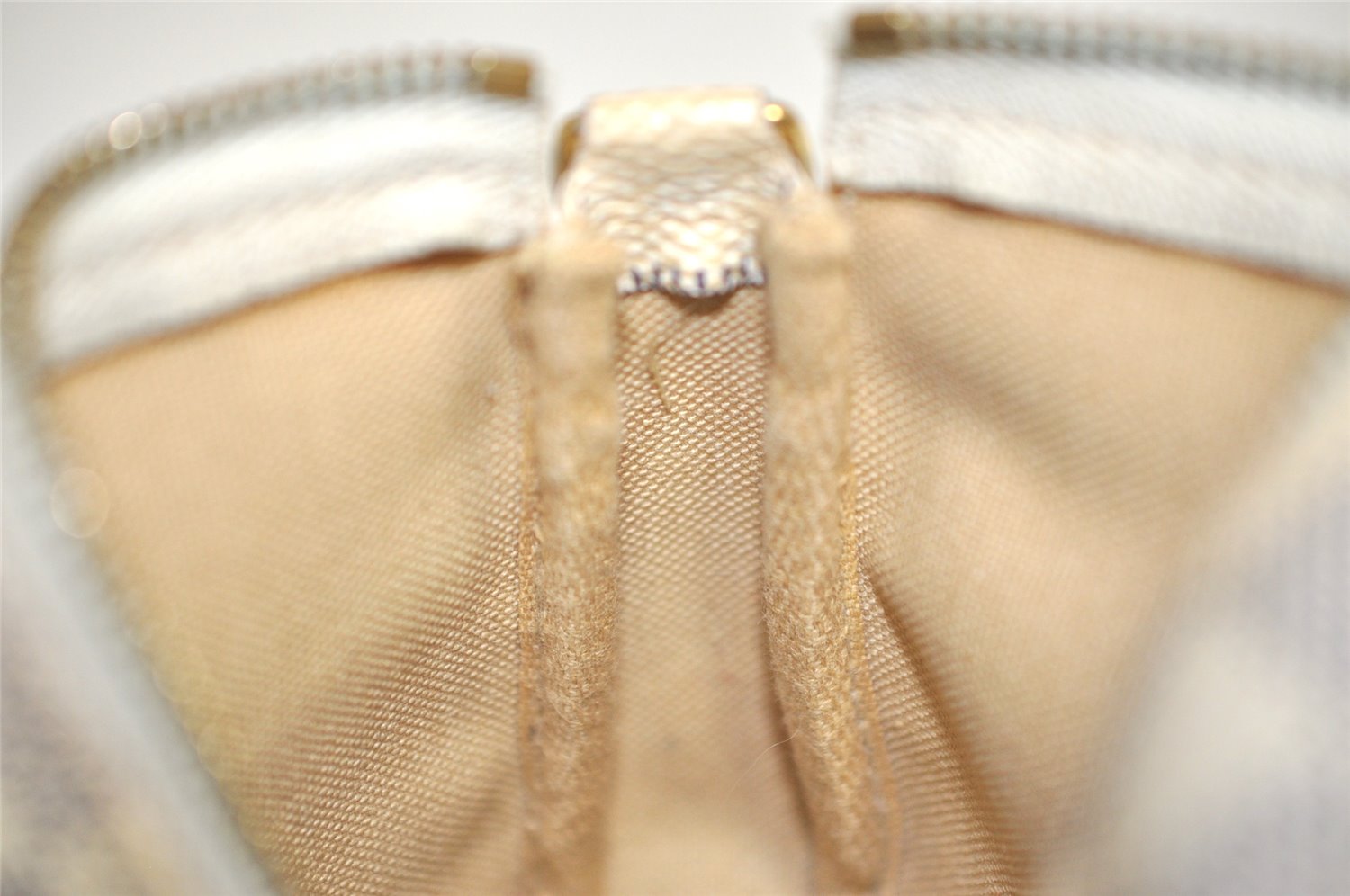 Authentic Louis Vuitton Damier Azur Mini Pochette Accessoires N58010 Pouch 4388K