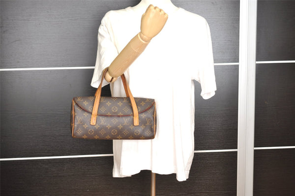 Authentic Louis Vuitton Monogram Sonatine Hand Bag Purse M51902 LV 4389I