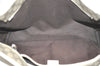 Authentic GUCCI Vintage Shoulder Tote Bag GG PVC Leather 211137 Brown 4390K
